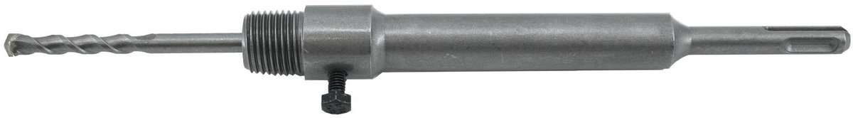 AWTOOLS AW43234 - SDS Plus Adapter voor Boorkronen - 350mm - Staal - Met Bevestigingsschroef