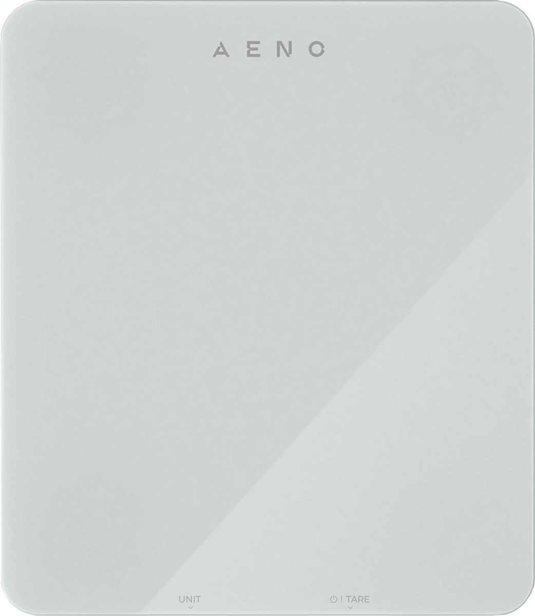AENO KS1S Smart Keukenweegschaal - 8 kg - Bluetooth - 10.000+ producten & maaltijden - 25 indicatoren analyse - Koffiemodus - 6 eenheidsconversie