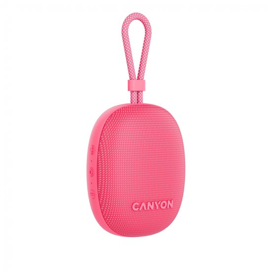 Canyon OnMove 12 Serie - Draagbare Bluetooth Speaker - 5W - IPX7 - Roze van Canyon — afbeelding 2