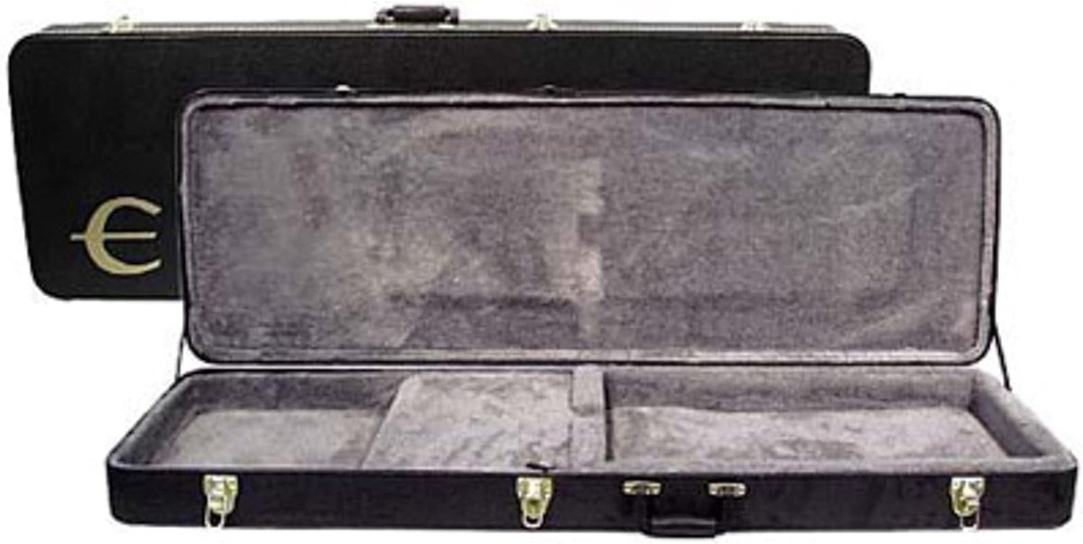 Gitaarkoffer - Koffer Elektrische Gitaar - Transport Muziekinstrument - Robuuste Bescherming - 100x45x22cm - Zwart