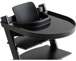 Playtray voor Stokke Tripp Trapp Eetblad - Met riempje - Zwart