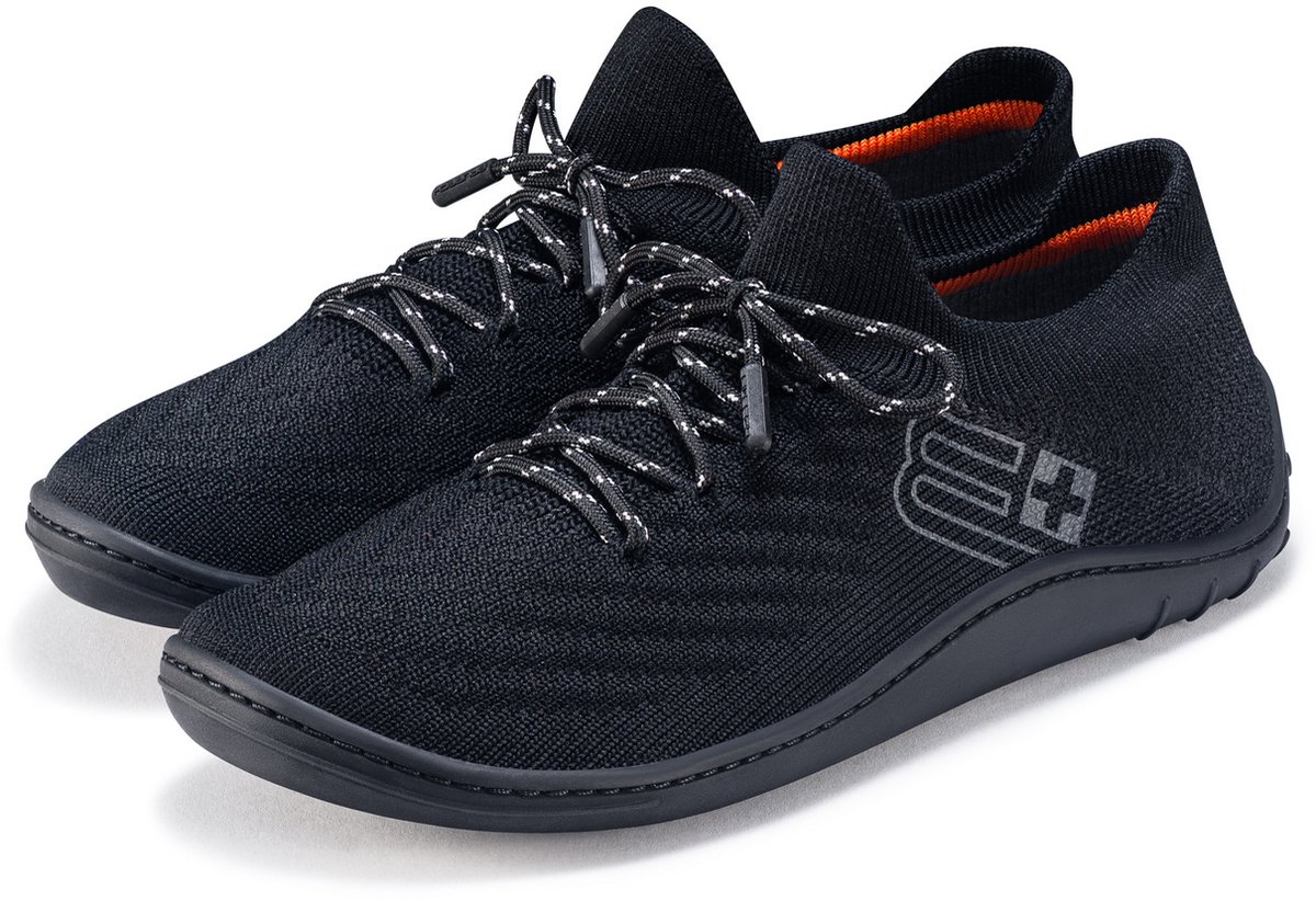 Brubeck Barefoot Schoenen Dames Zwart – Merino Wol – Lichtgewicht & Ademend – Flexibele Zool – Minimalistische Comfort Schoenen
