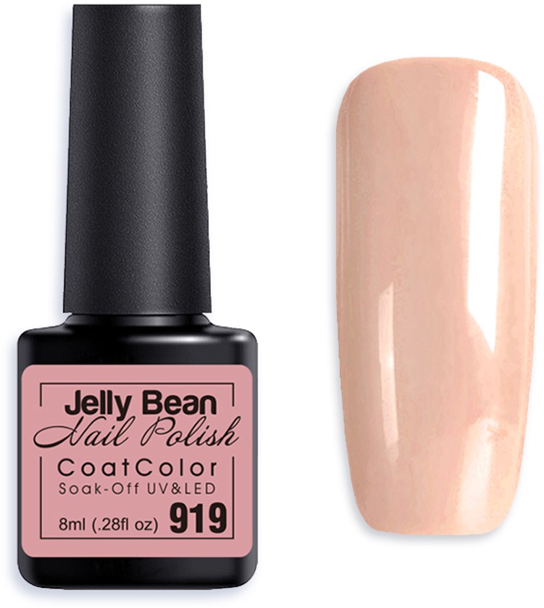 Jelly Bean Nail Polish Gel Nagellak New - Gellak - Blush - UV Nagellak 8ml