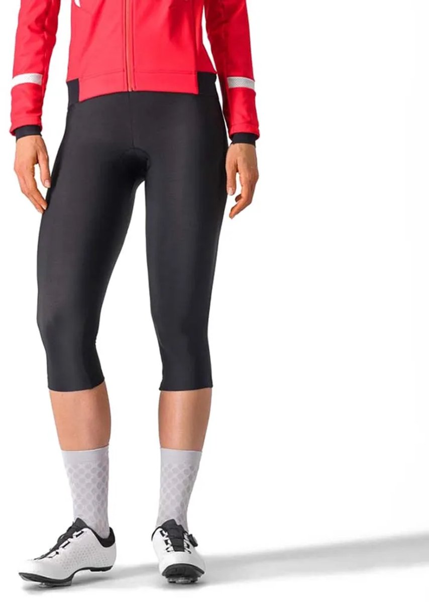 Castelli Entrata 3/4 Fietsbroek Zwart S Vrouw
