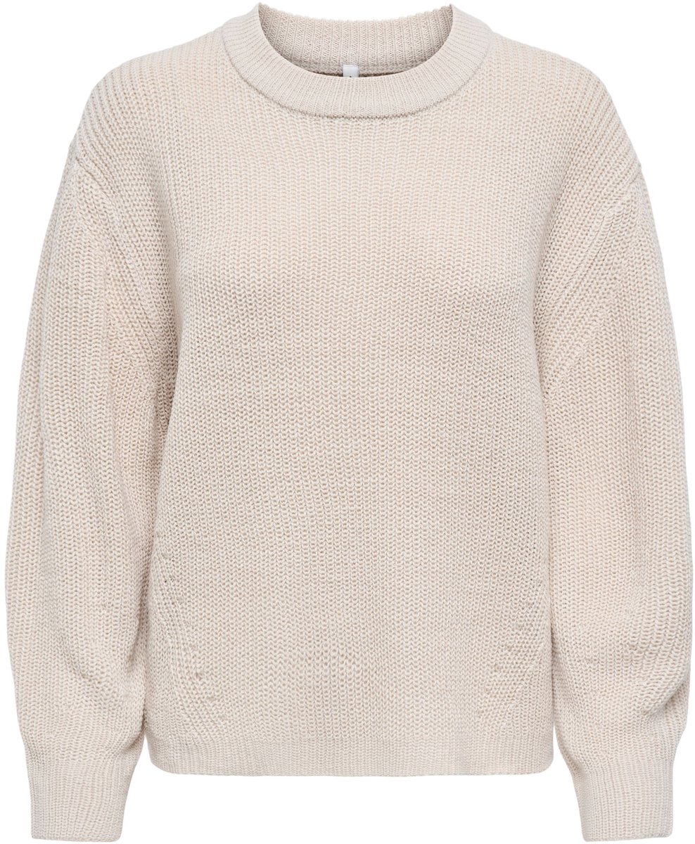 ONLY - ONLMILOUZ LS RIB PULLOVER KNT Dames Trui