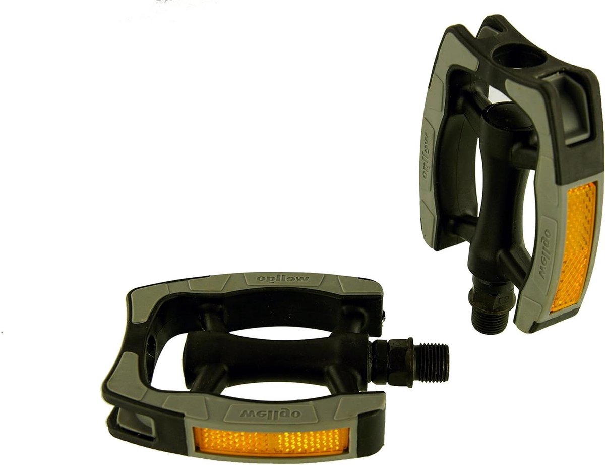 Fiets Pedalen - Wegpedalen Mountainbike - Veilig Fietsen - Antislip Kunststof - 103 x 79.5 mm - Leger Groen