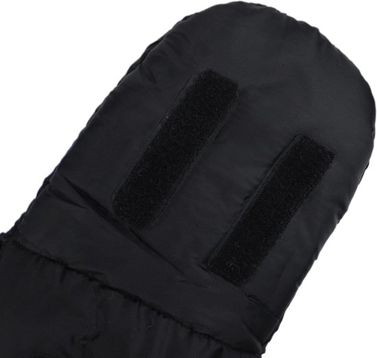 Wandelwagen Handwarmers - Kinderwagen Mof - Kinderwagen Warm Houden - Waterdicht Anti-Vries - 19 x 31 x 3 cm - Zwart — afbeelding 3
