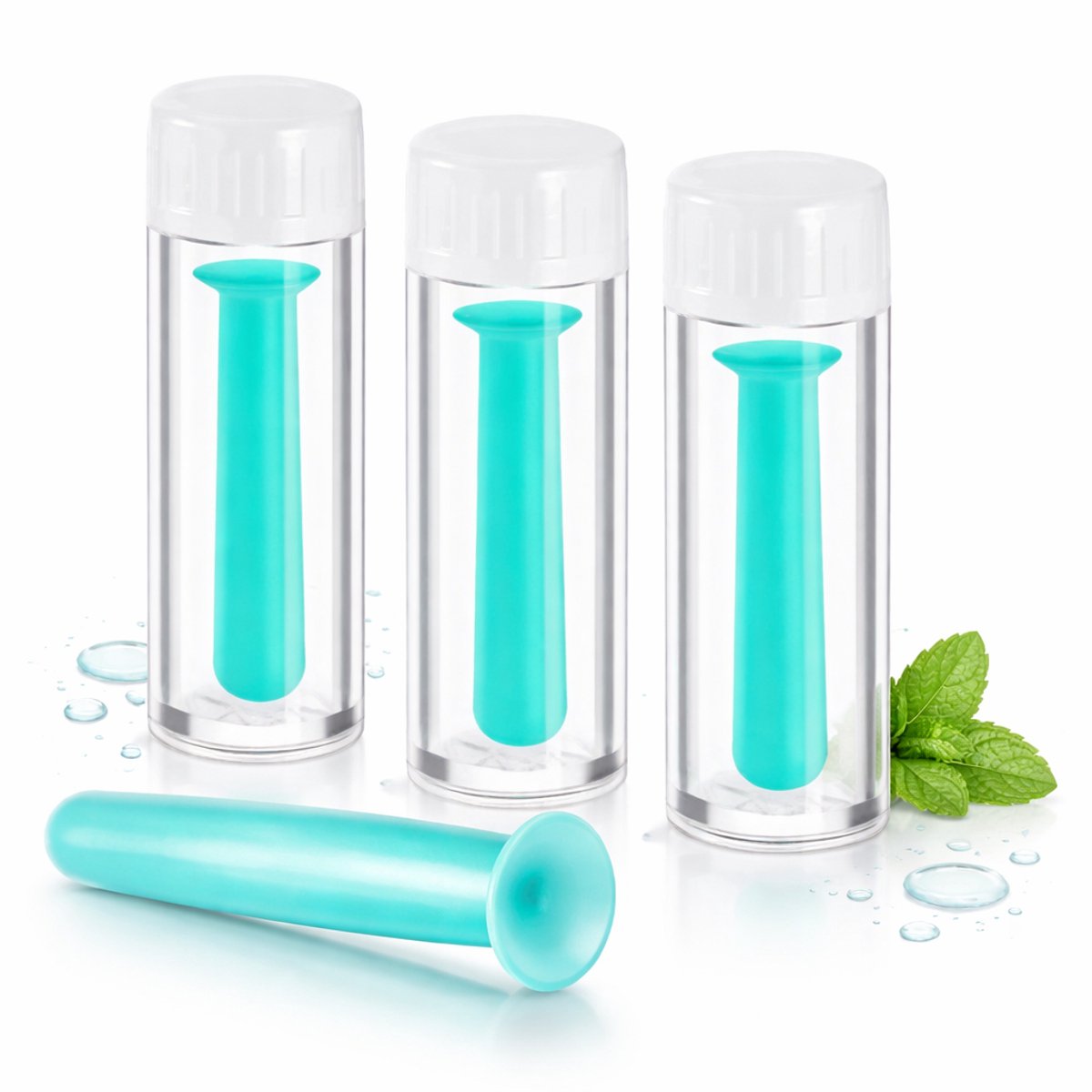 Lenzen Zuignap - Lens Handler - Silicone - Lenzen Pincet - 4 Stuks