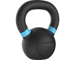 Tunturi Platinum Cast Iron Kettlebell - 10kg - Incl. fitness app