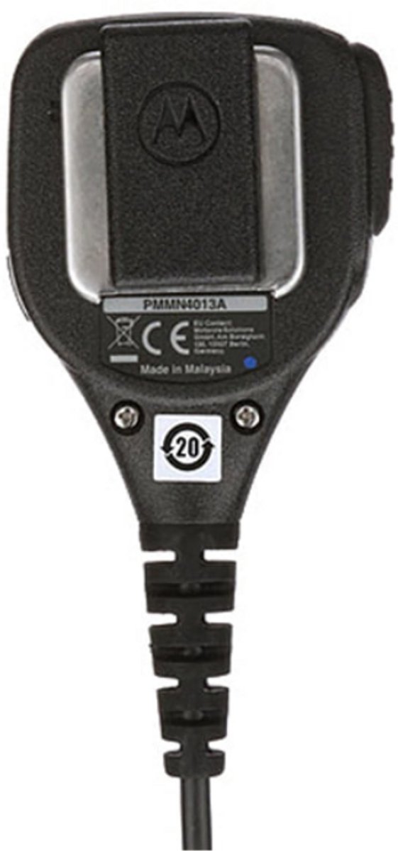 Motorola PMMN4013A IP54 Speaker Microfoon heavy duty M1 2-Pins aansluiting