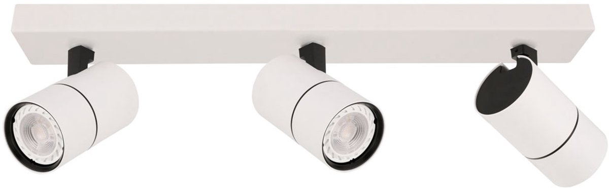 Italux Laconi - Reflektor - Wit - 3 Lichtpunten - GU10