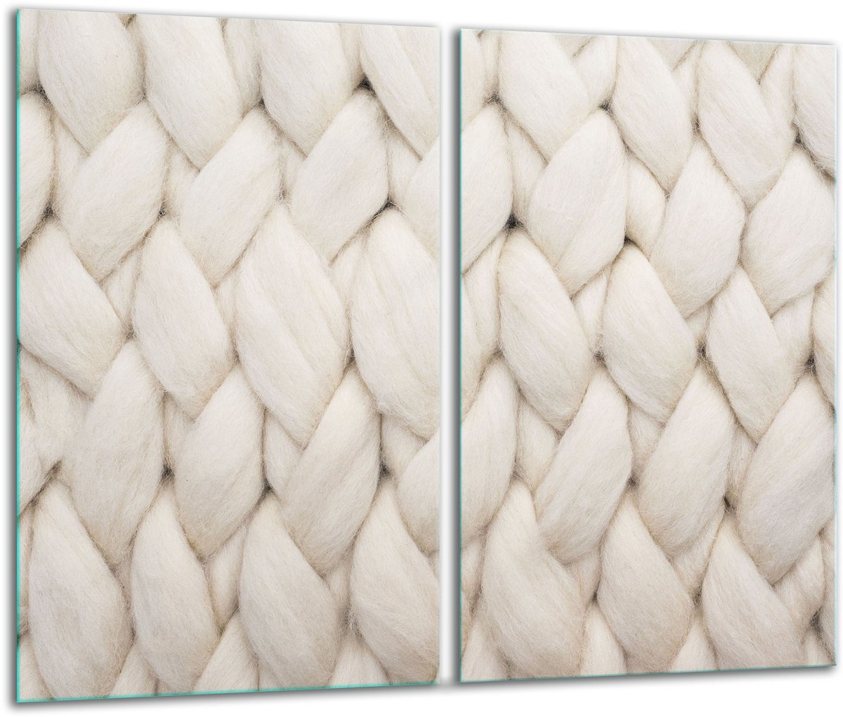 TMK ArtDeko - Snijplank - 2x 30x52 cm - Siermotief - Inductieveilig