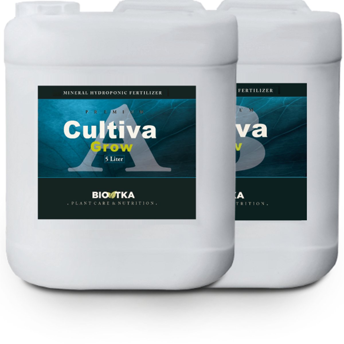 HYDRO CULTIVA GROW A+B 5 Ltr. Groei (set) plantvoeding. • hy