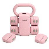 Caryota 2-in-1 Verstelbare Kettlebell & Dumbbell Set - Roze - 5.5 kg - Veelzijdige Krachttraining Fitness Gewichten voor Thuis en Sportschool