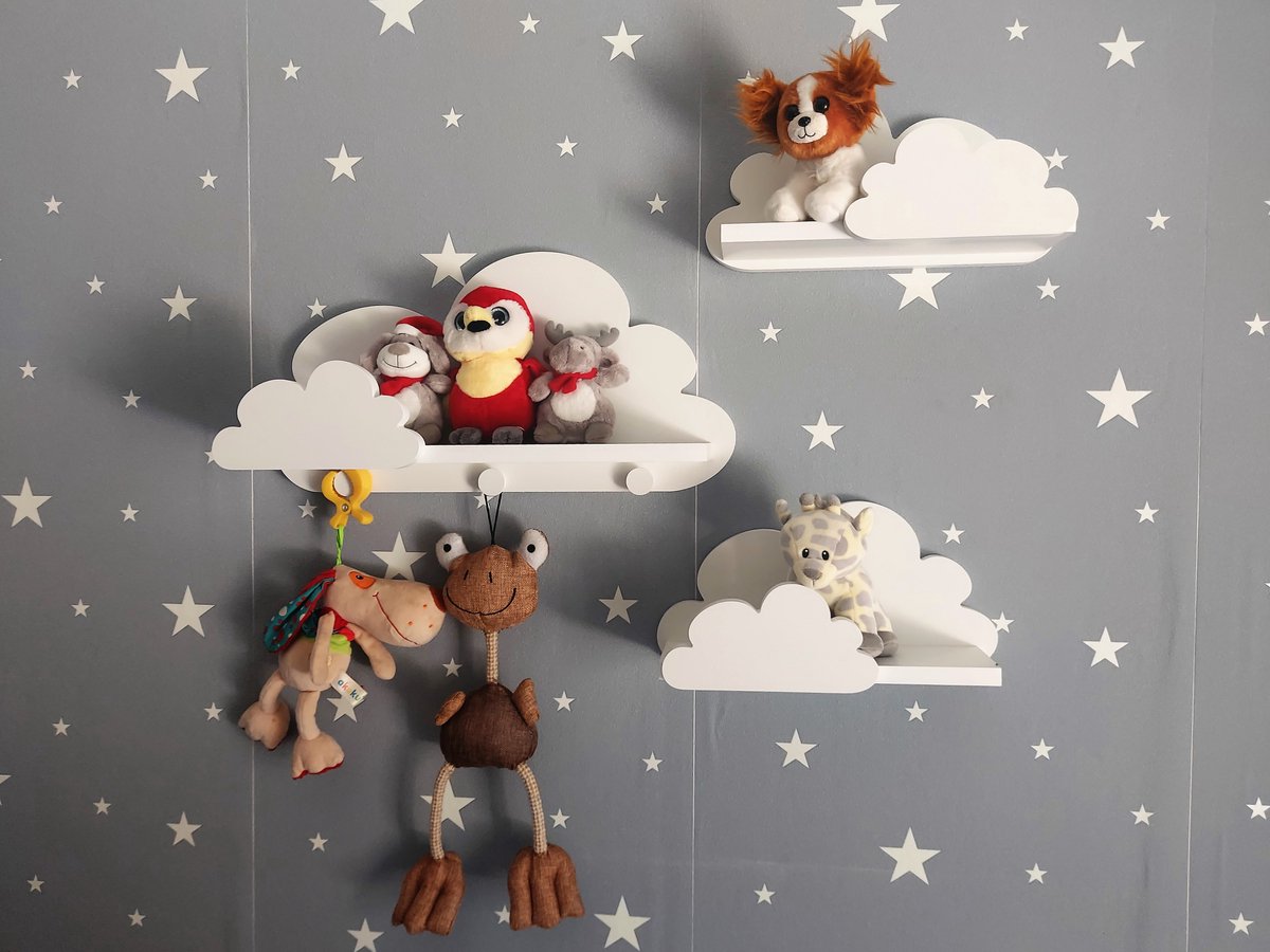 Moliland Fantasy Ekstra - Wandrek Set - Witte Laminaat - Haken - Kinderen