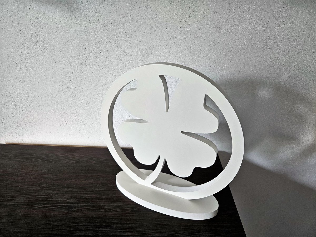 Moliland - Klavertje Vier - Decoratie MDF - 30cm