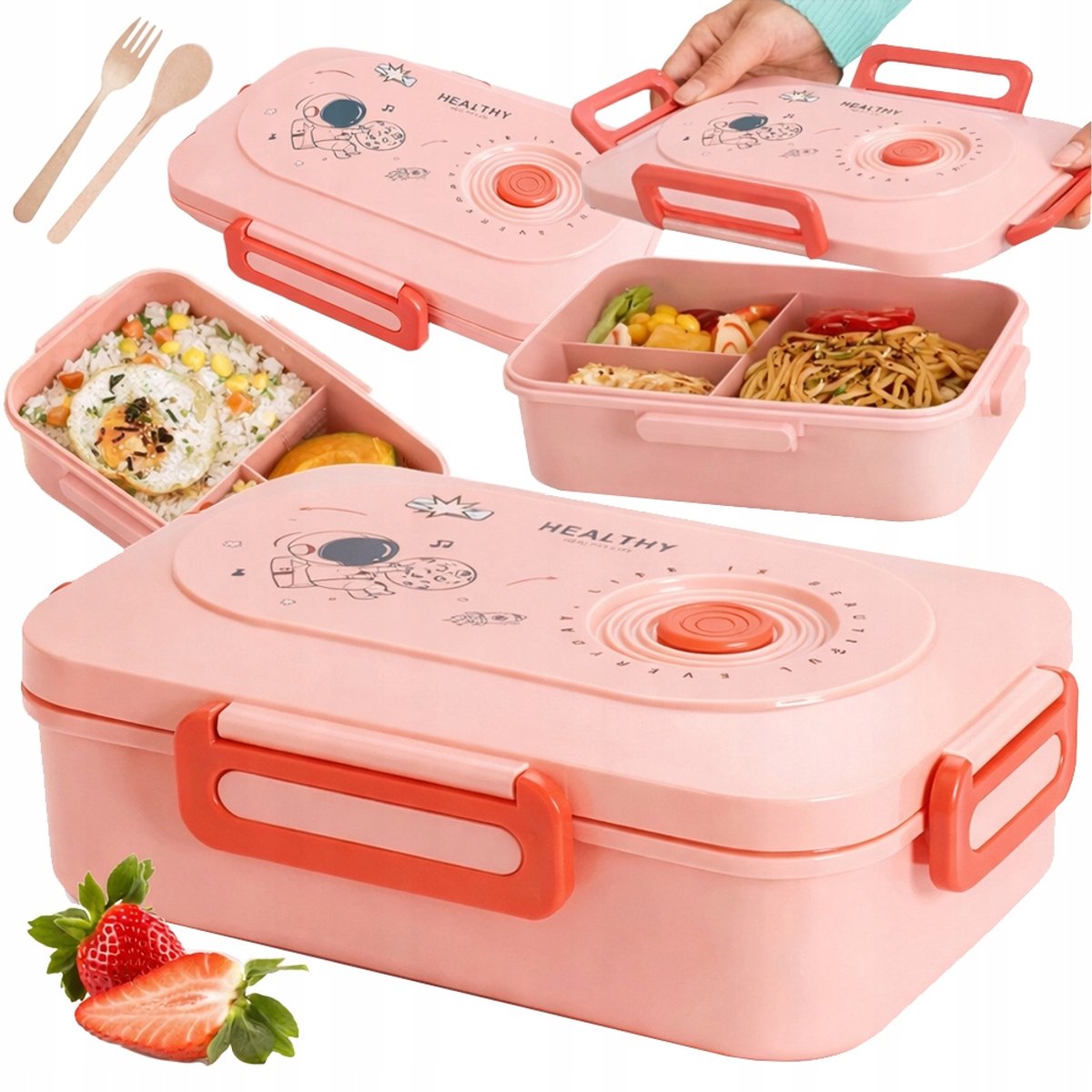 Verk Group - Lunchbox - 1,5L - Roze
