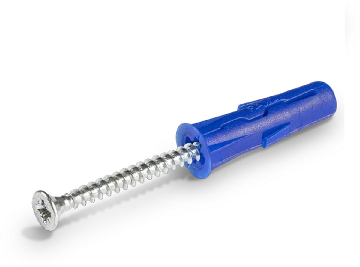 Rawlplug UNO - Pluggen - 8mm x 32mm - Inclusief schroeven 4,5mm x 50mm