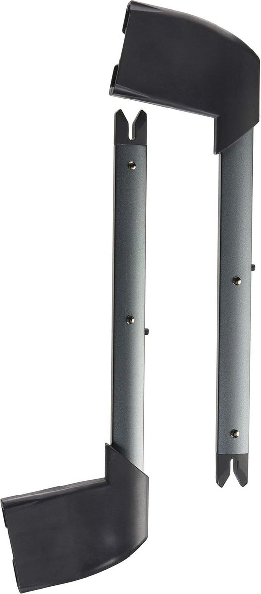 Voorontadapter Kinderwagen - Adapter Set - Kinderwagen Uitbreiden - Eenvoudige Klik-Installatie - 2 stuks - Zwart