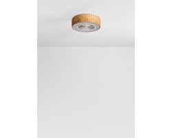 CREATE - Stille plafondventilator 40W Ø50 cm met verborgen bladen en LED-verlichting - S - Met licht - Afstandsbediening - WIND CLEAR EASY