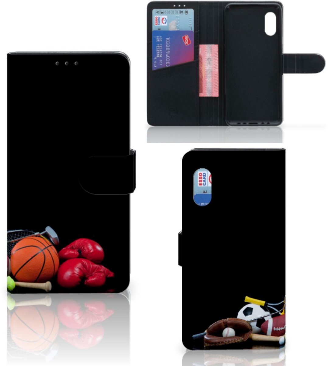 Samsung Xcover Pro Wallet Case met Pasjes Sports