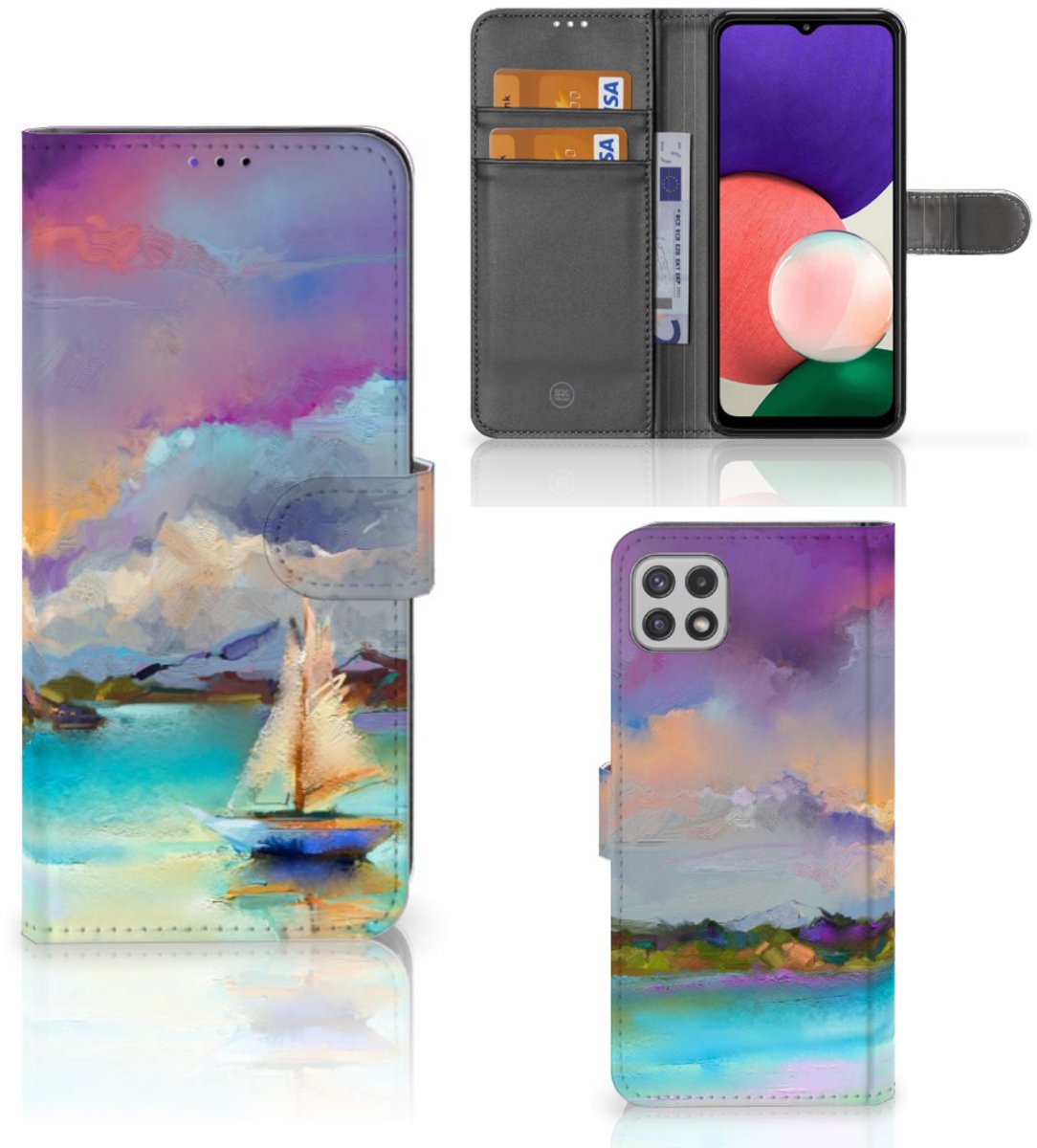 Hoesje Samsung Galaxy A22 5G Boat