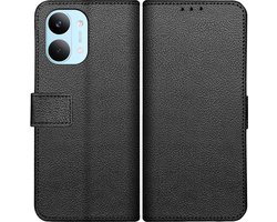 Cazy hoesje geschikt voor Xiaomi Poco X8 Pro Max Hoesje met Pasjeshouder - Bookcase Classic - Zwart