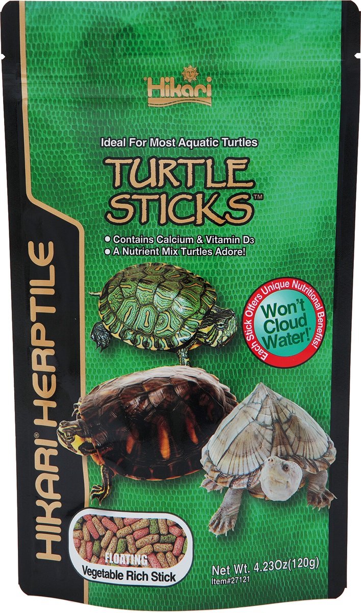 Hikari Turtle Sticks - Schildpadvoer