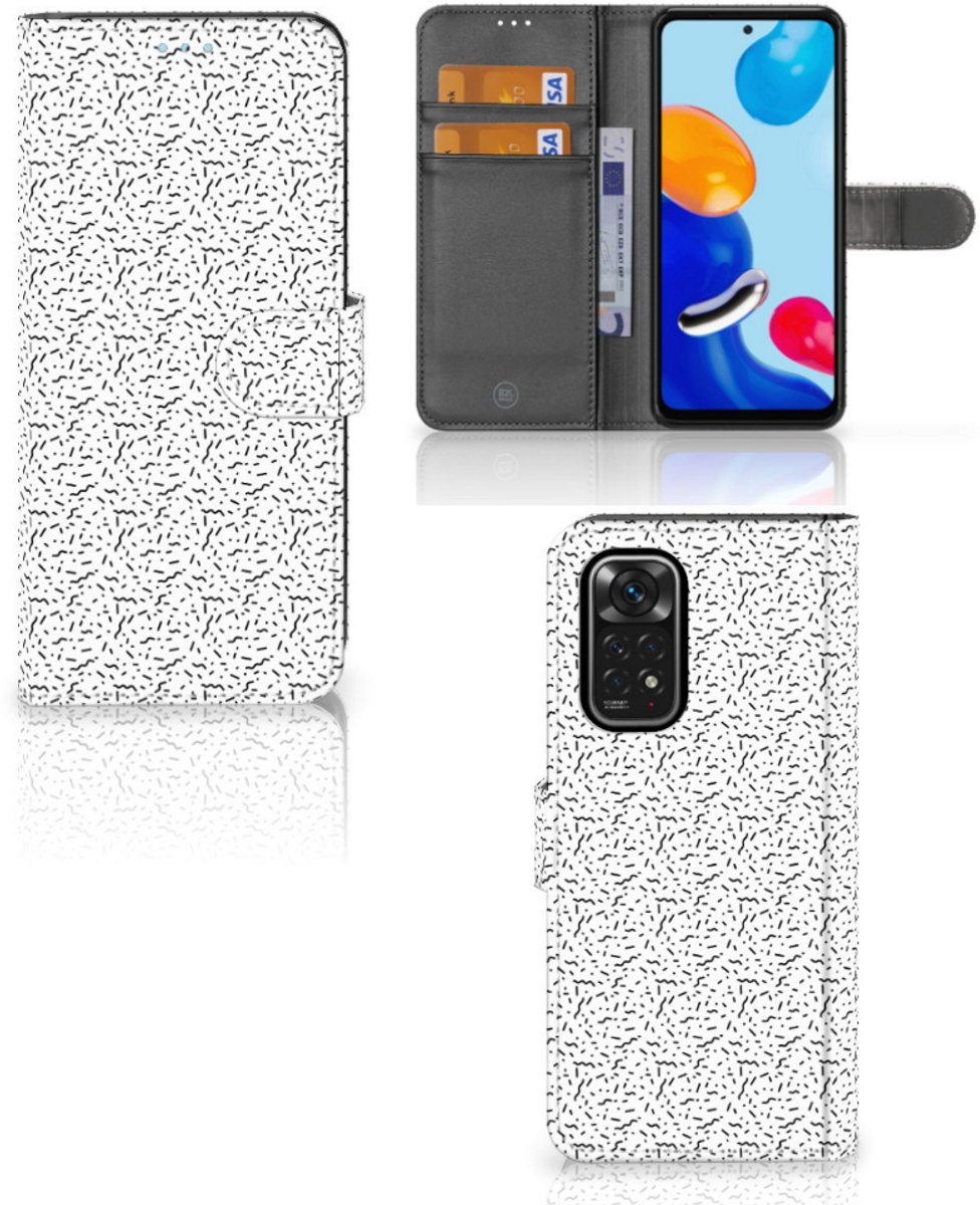 Xiaomi Redmi Note 11/11S Telefoon Hoesje Stripes Dots