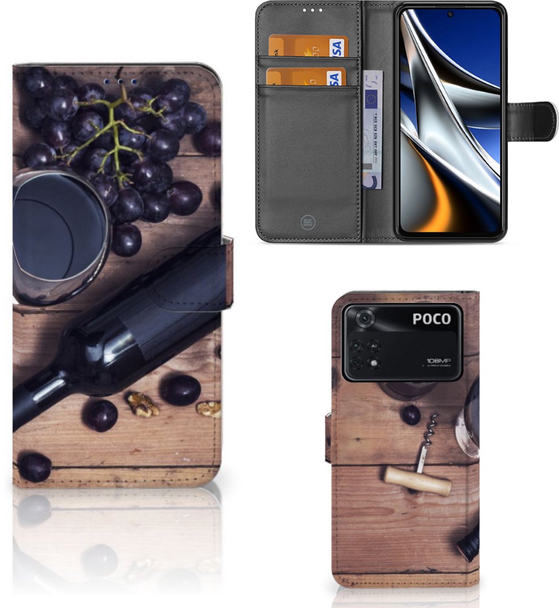 Xiaomi Poco X4 Pro 5G Book Cover Wijn