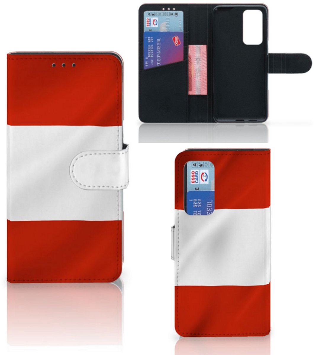 Huawei P40 Bookstyle Case Oostenrijk
