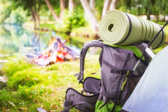 Cao Waterdichte Unisex Outdoor Camping Mat verkrijgbaar in Groen — afbeelding 5