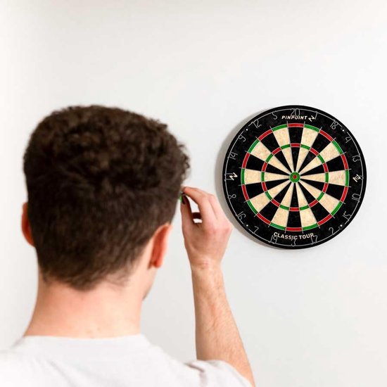 Dartbord - Trainingsbord Darts - Bar Spelletjes Spelen - Professionele Kwaliteit - 45.7 x 45.7 cm - Niet gespecificeerd — afbeelding 2