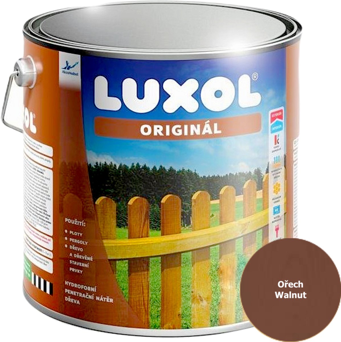 Luxol Origineel 2,5l, 0021 Walnoot