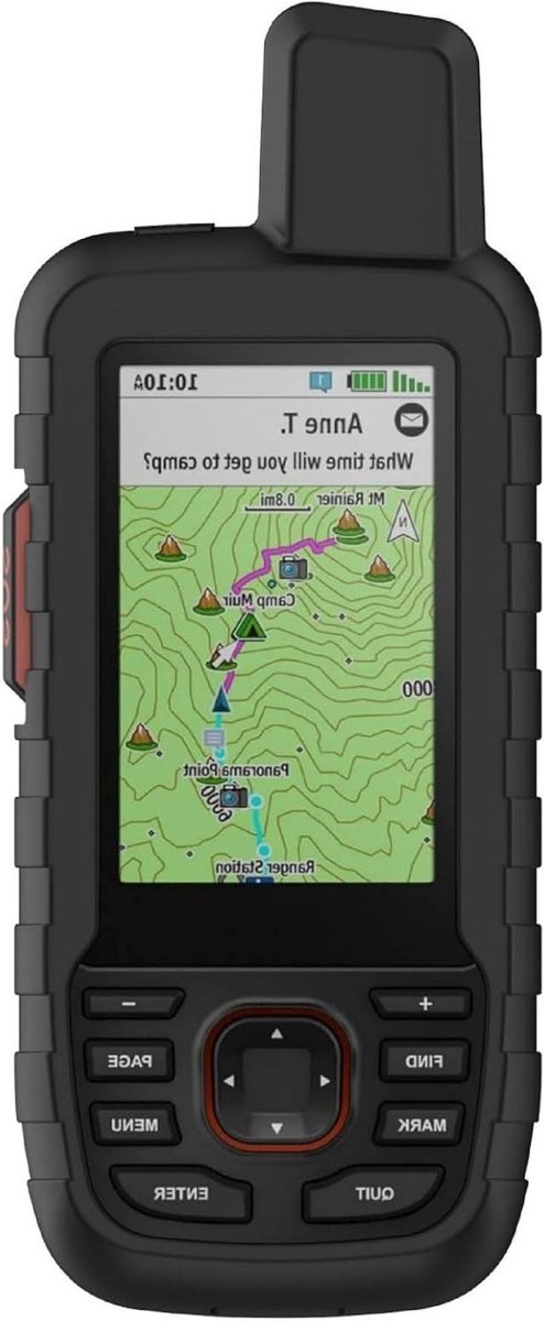 Silicone Hoesje - Beschermhoes GPS - Navigatie Beschermen - Ultradun Zacht - 10 Gram - Zwart