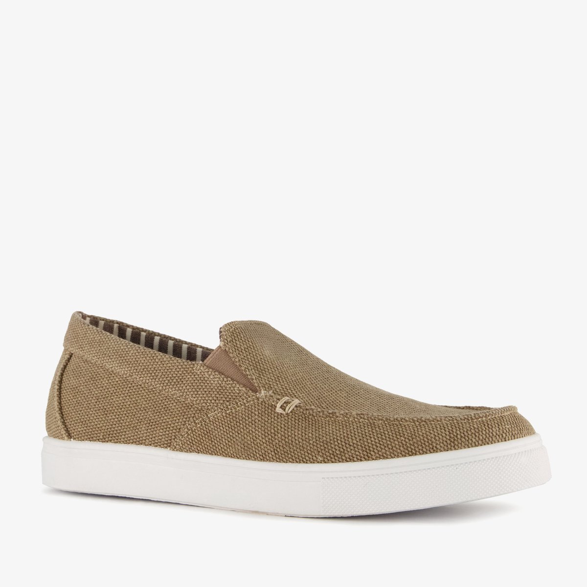 Heren instappers beige - Maat 40