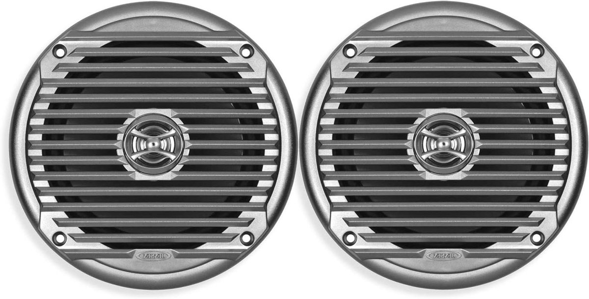 Waterdichte Coaxiale Luidspreker - Marine Speaker Paar - Buitenentertainment - Zoutnevel UV-bestendig - 65 inch - Zilver