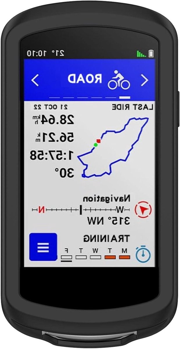 Fiets GPS Beschermhoes - Navigatie Cover Siliconen - Fietsnavigatie Beschermen - Allround Hoekbescherming - 11.8 x 7 x 1.3 cm van Merkloos — afbeelding 5