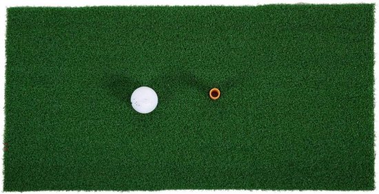 Golf Oefenmat - Putting Mat Rubber Houder - Golf Trainen - Realistisch Gras - 60 x 30 cm - Groen van GOLF — afbeelding 4