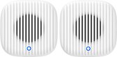 eufy Videodeurbel Chime 2-2pack, 10 Ingebouwde Beltonen, 2,4 GHz en 5 GHz Dual-band Wifi, Makkelijk te Installeren, Automatisch Koppelen via Bluetooth, Volume Instelbaar tot 80 dB
