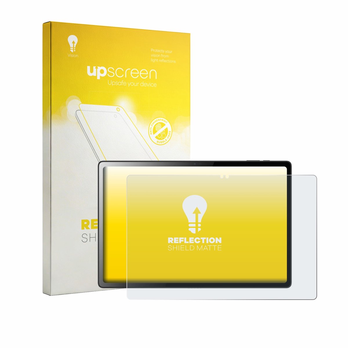 upscreen - Screenprotector voor Logicom Tab XL 14 - Folie Beschermfolie anti glare matte