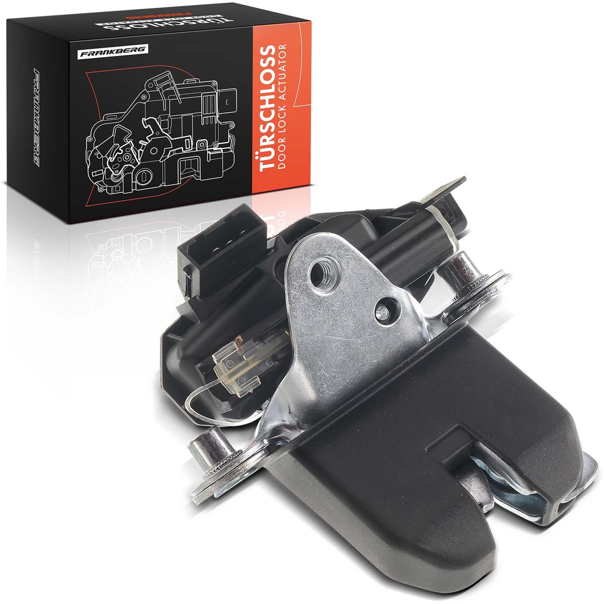 Frankberg 1x achterklepslot voor Skoda Fabia II 2006-2014