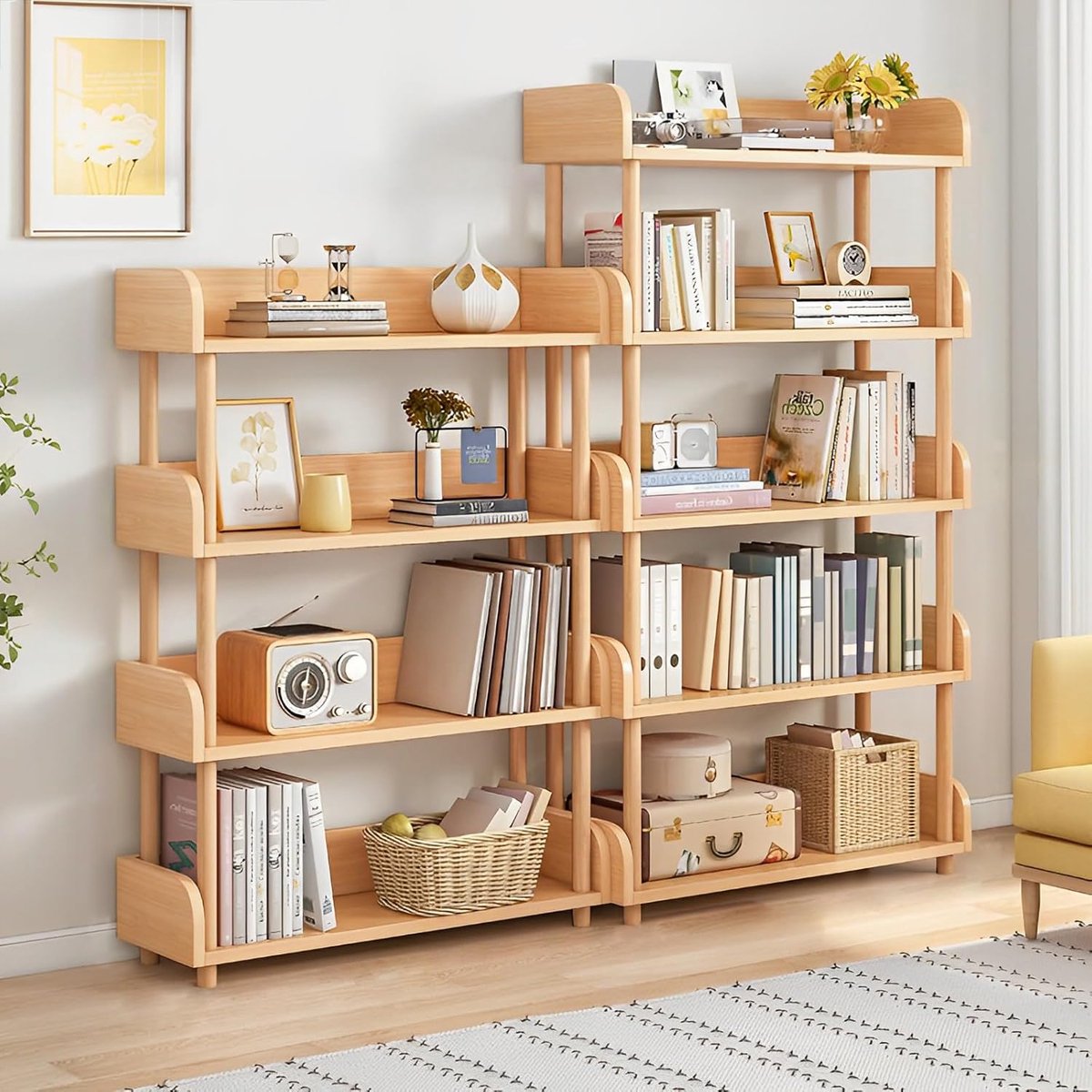 Luxe Boekenkast – 80x24x137 cm – Industrohome