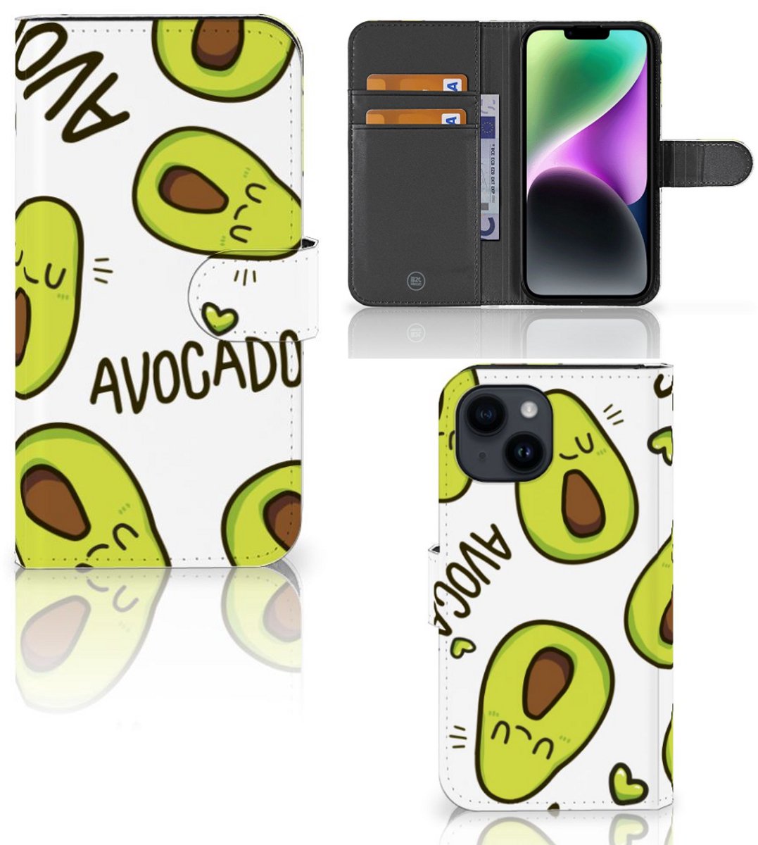 iPhone 15 Leuk Hoesje Avocado Singing