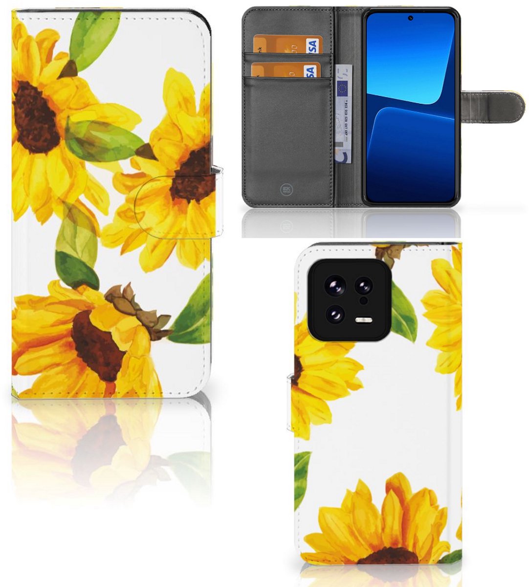 Hoesje voor Xiaomi 13 Zonnebloemen