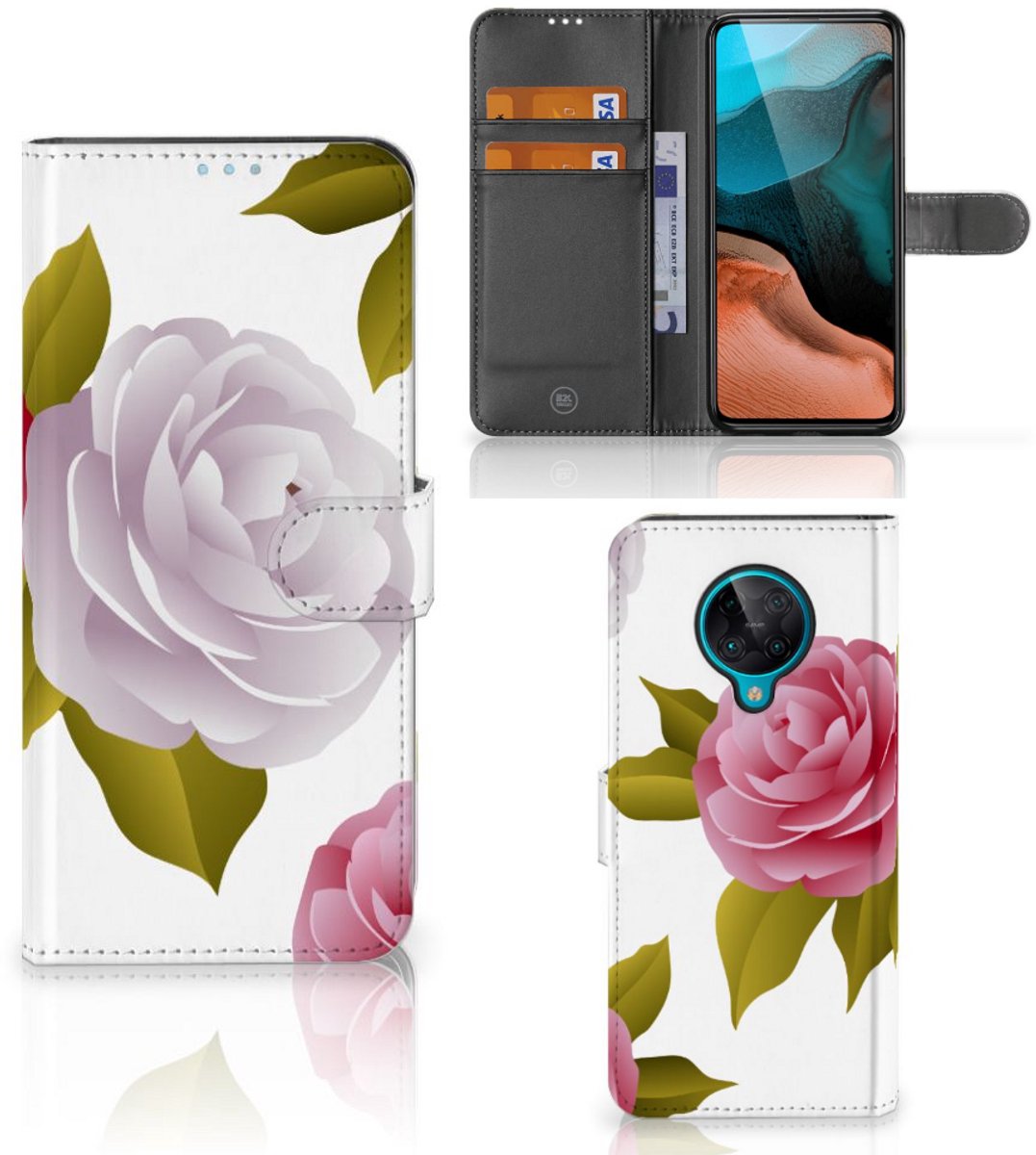 Xiaomi Poco F2 Pro Hoesje Roses