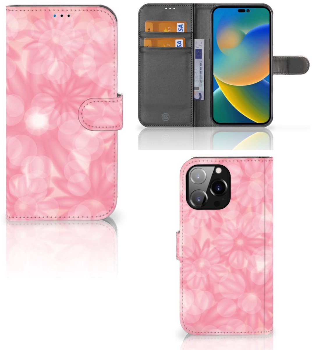 iPhone 14 Pro Max Hoesje Spring Flowers