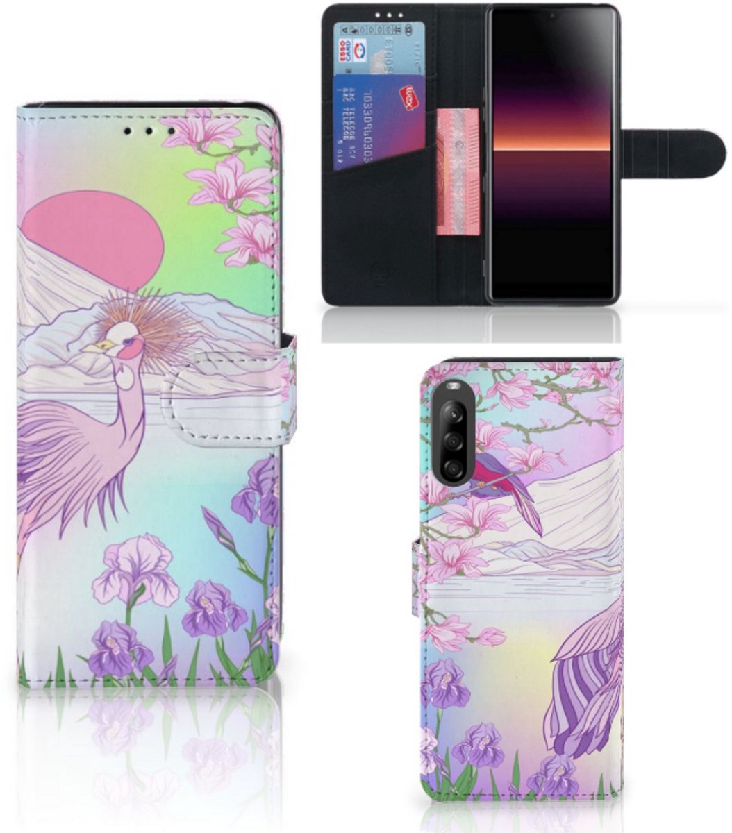 Sony Xperia L4 Telefoonhoesje met Pasjes Bird
