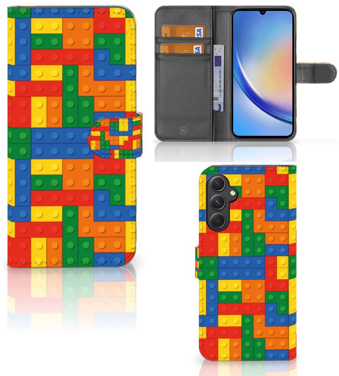 Samsung Galaxy A24 4G Telefoon Hoesje Blokken