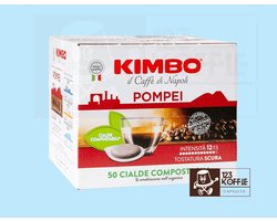 Kimbo Pompei - ESE Servings (50 st.) - Koffiepads 44mm